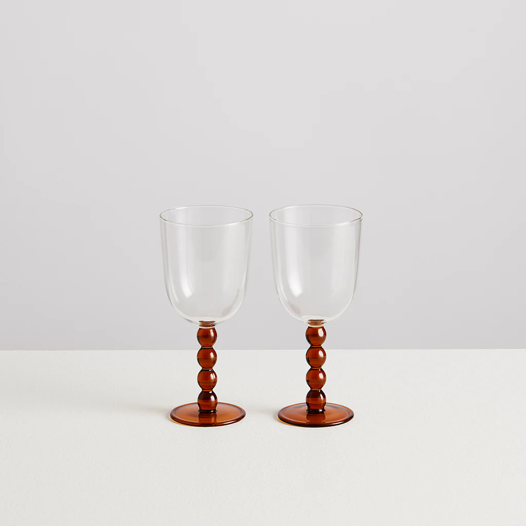 2 Volute Wine Glasses - Image 2
