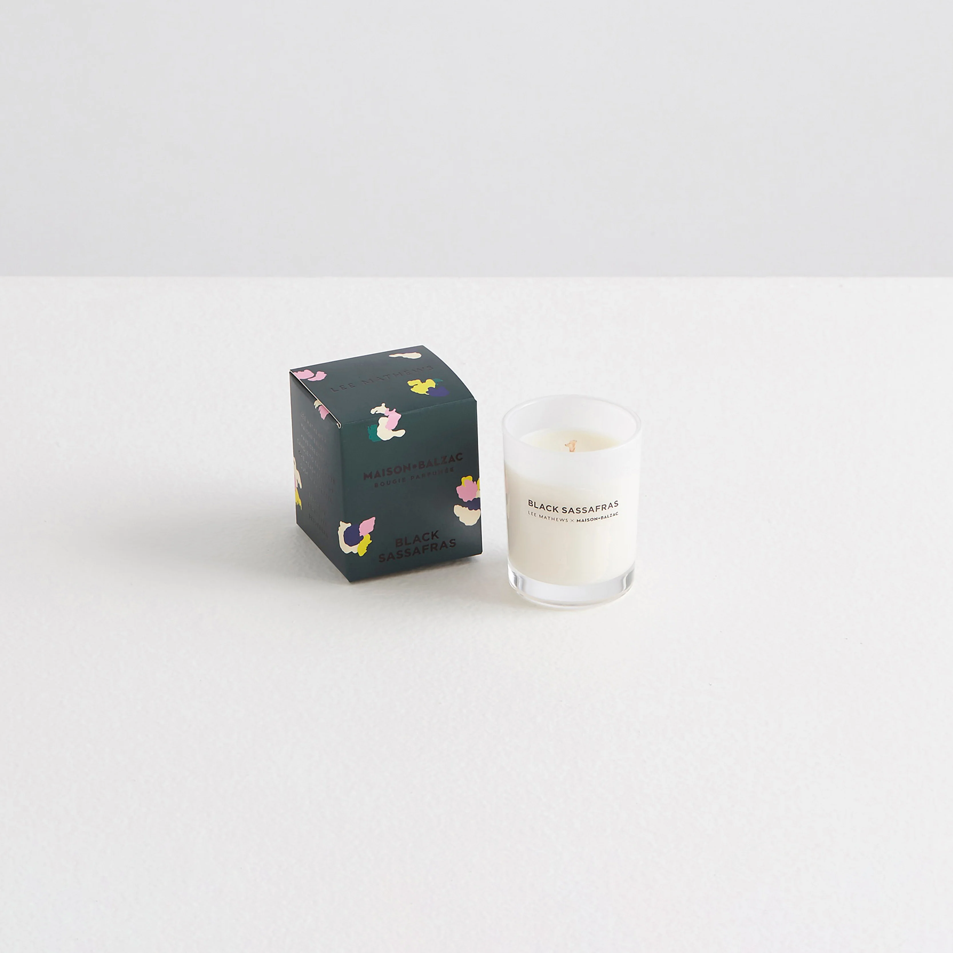 Black Sassafras Mini Scented Candle