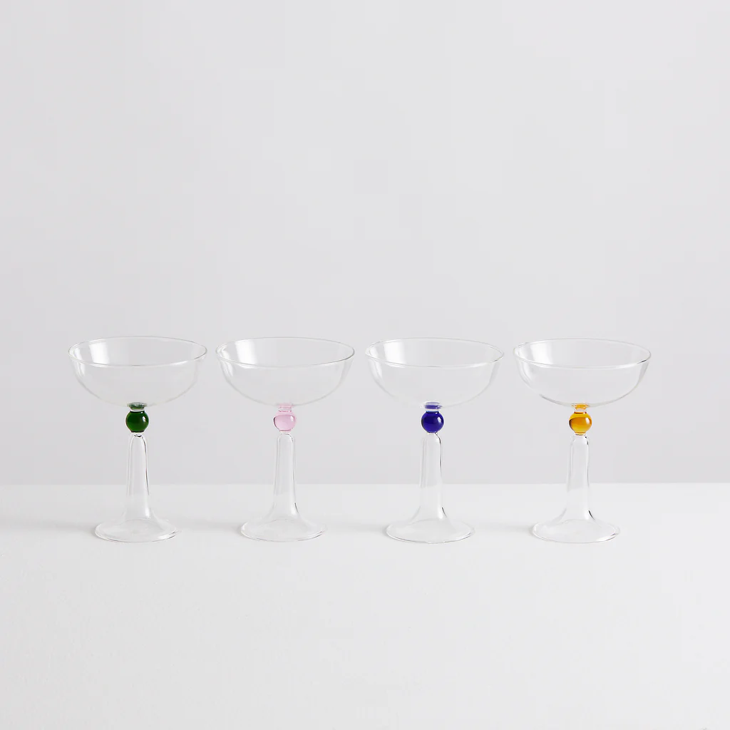 Tassel Champagne Coupes - Image 3