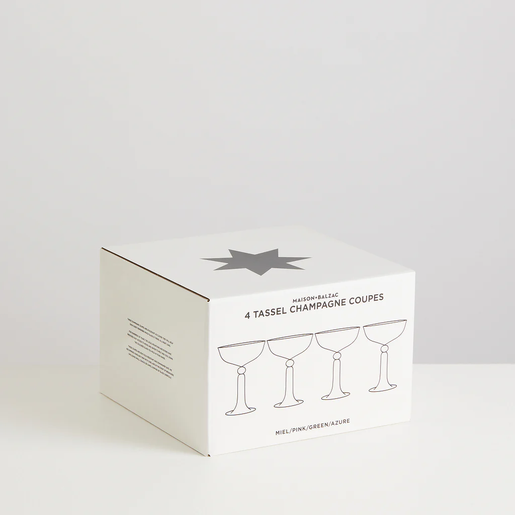 Tassel Champagne Coupes - Image 6
